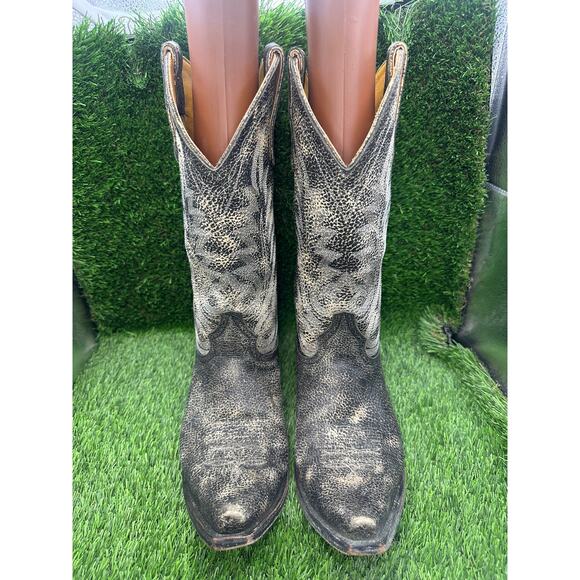 Old Gringo Nevada 13 175-204 Western Boot Men\'s 8.5D Black Leather Cowboy Ranch main image 7